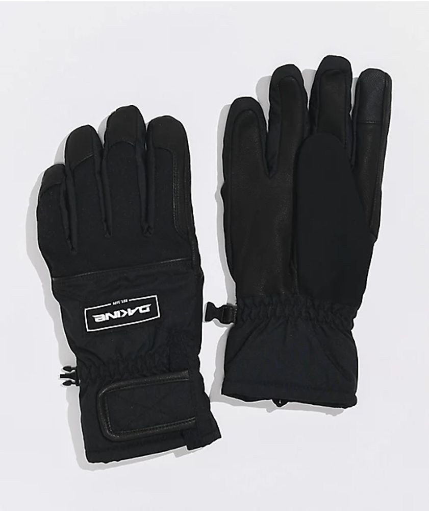 Dakine Charger Black Snowboard Gloves