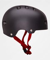 Destroyer Certified Black, White & Red Skateboard Helmet