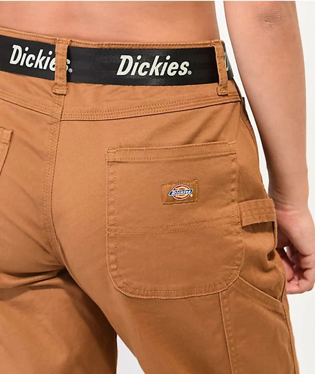 Dickies Belted Black Carpenter Pants