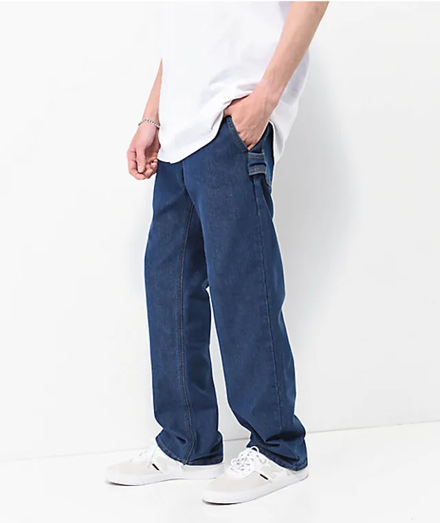 Dickies FLEX Active Waist Blue Denim Carpenter Shorts