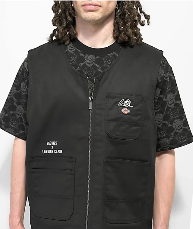 Dickies x Lurking Class Good Times Button Up Work Shirt - Khaki S / Khaki