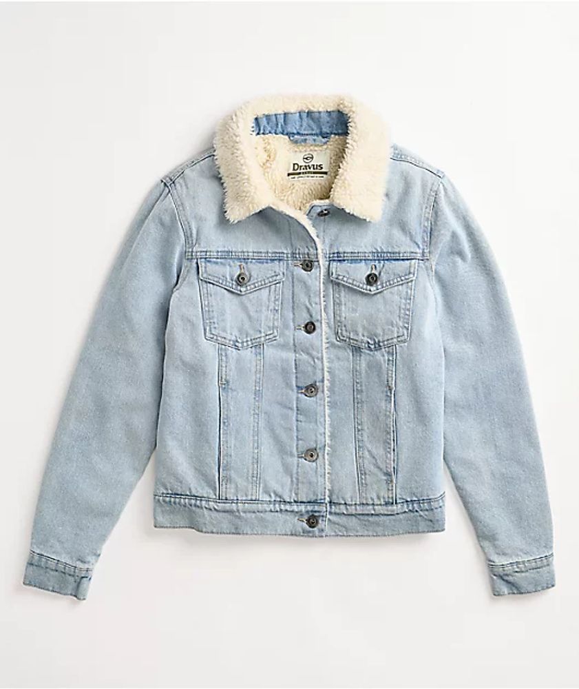 Dravus Gemma Sherpa Denim Jacket 