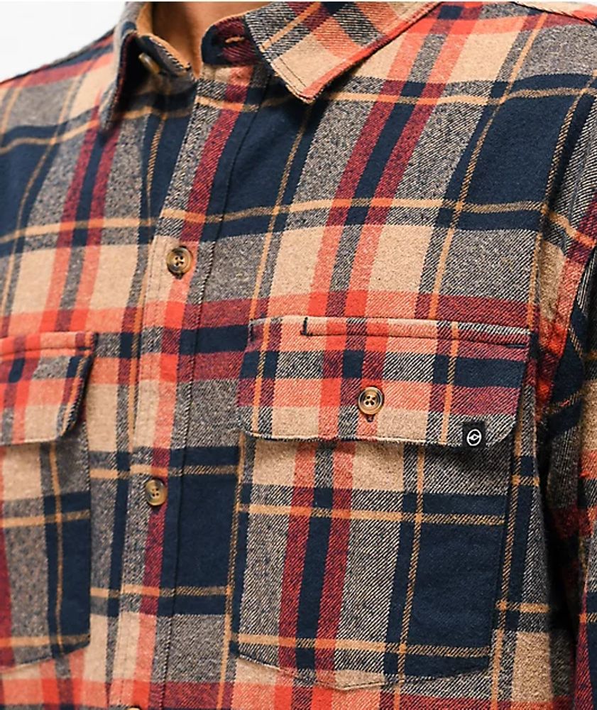 Dravus Willard Red & Black Flannel Shirt