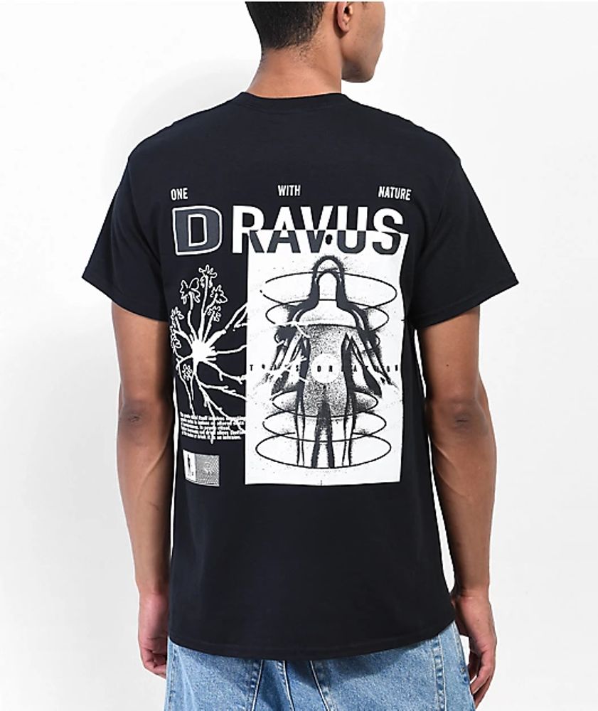 | Dravus of One America® With Mall Nature T-Shirt Black