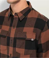 Dravus Willard Red & Black Flannel Shirt