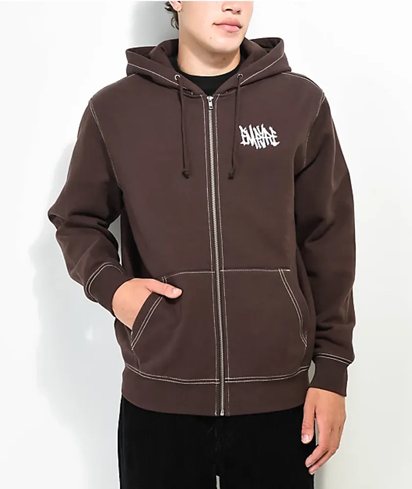 Empyre Sk8 Graffiti Logo Zip Hoodie