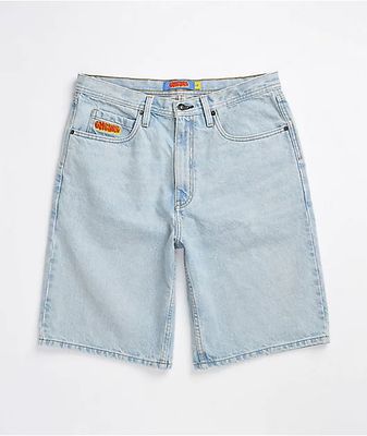 Empyre Colby Loose Fit Denim Skate Shorts
