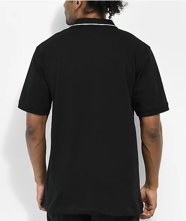 Empyre Chuck White & Black Pinstripe Baseball Jersey