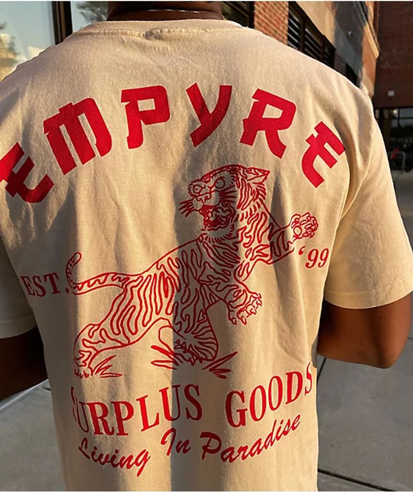 Empyre Living Paradize Cream T-Shirt