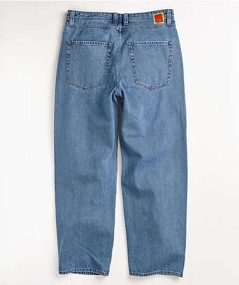 Empyre Loose Fit Medium Wash Skate Jeans