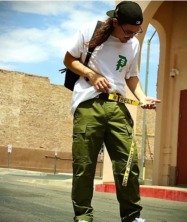 Empyre Loose Fit Dark Brown Cargo Skate Pants