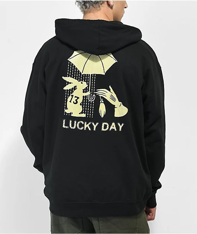 Empyre Lucky Day Black Zip Hoodie | Willowbrook Shopping Centre