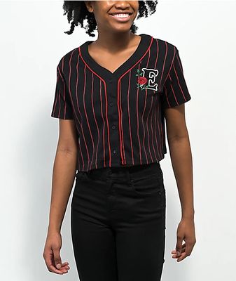 Odd Future Pink & Orange Baseball Jersey - Size S - Pink - Jerseys - Shirts - Tops - Women's Clothing at Zumiez