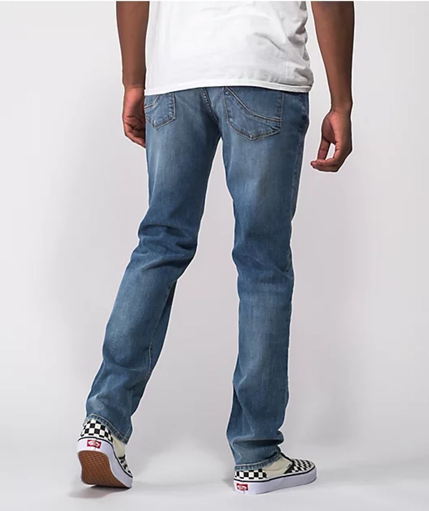 Empyre Skeletor Kitt Medium Wash Denim Skinny Jeans