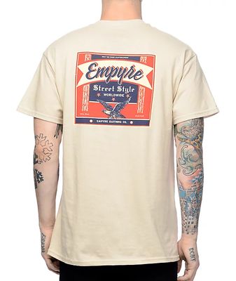 Empyre Street Style Sand T-Shirt