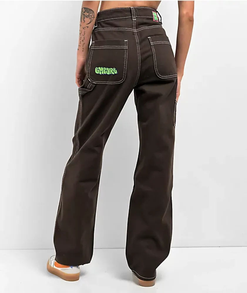 Empyre Emerald Green Carpenter Skate Jeans