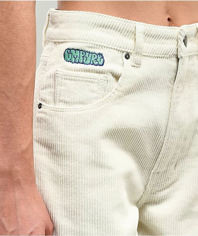 Empyre Tori Off-White Corduroy Skate Pants