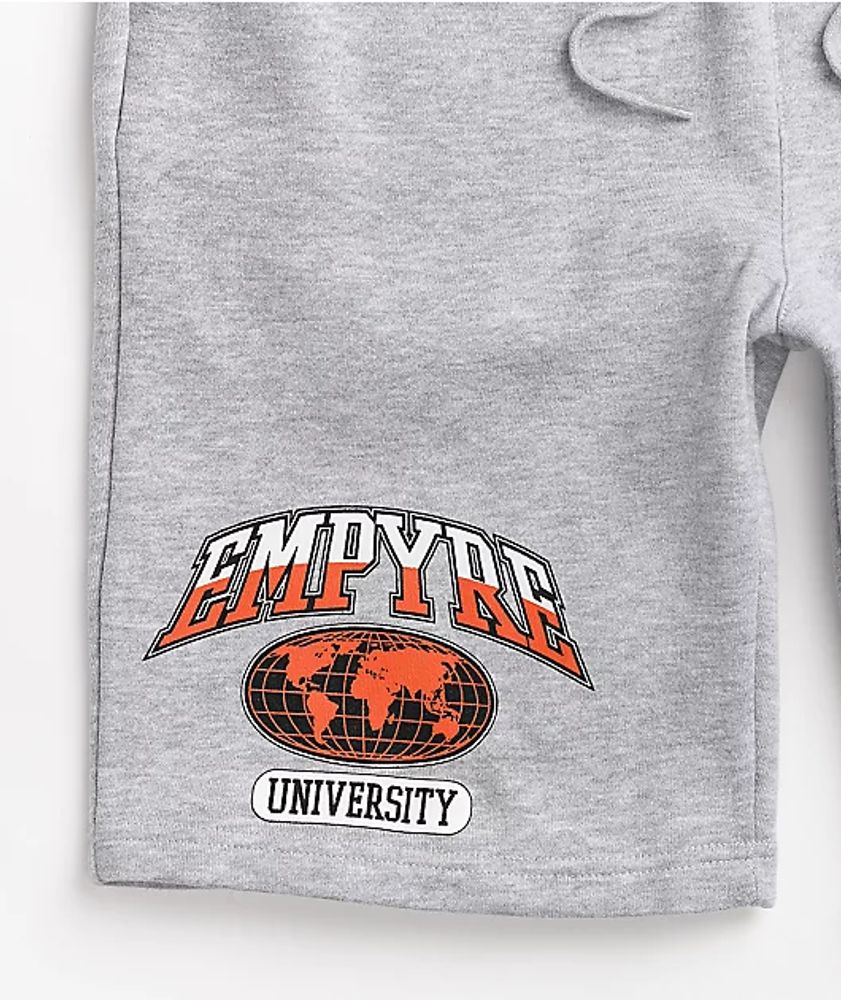 Empyre University Grey Sweat Shorts