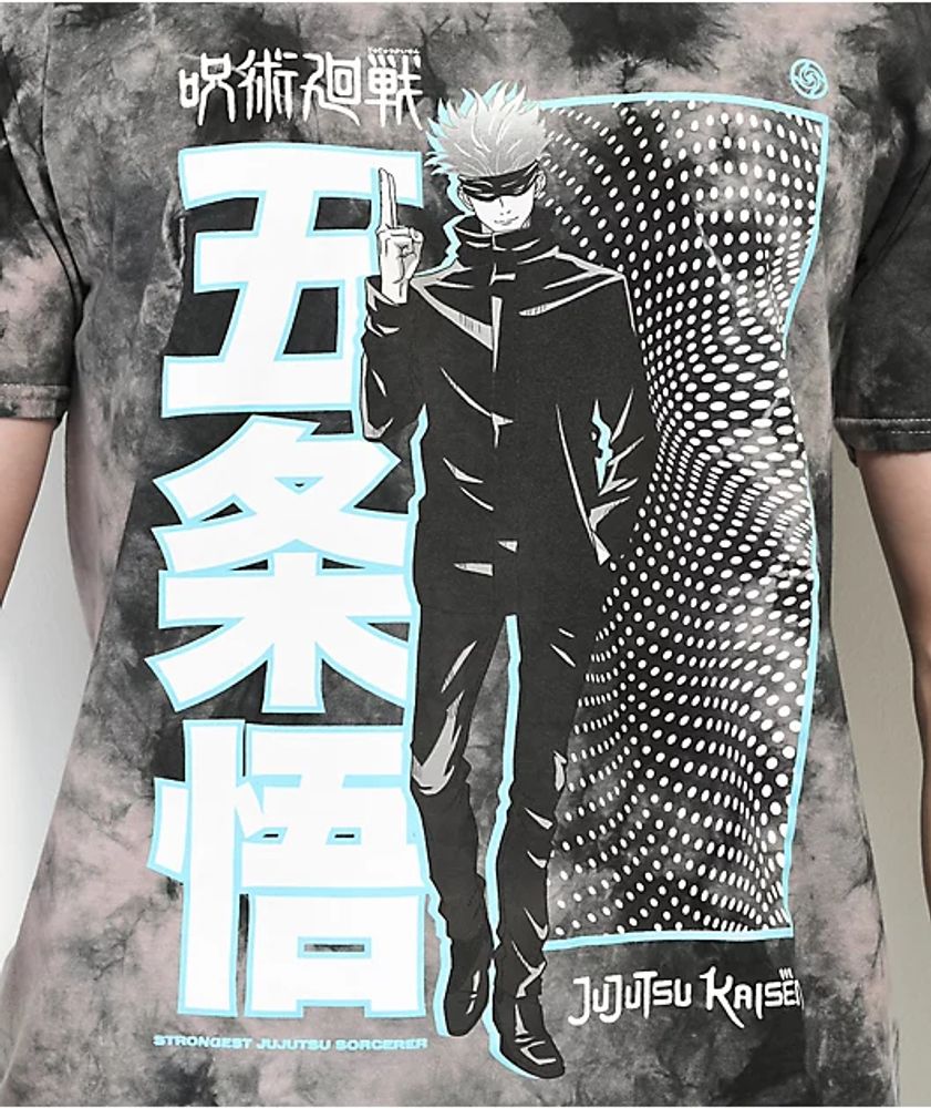 Episode x Jujutsu Kaisen Laughing Gojo Black Long Sleeve T-Shirt