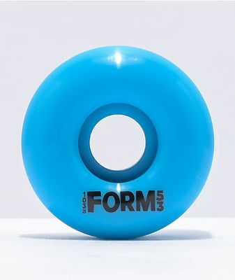 Form Ocean Blue 53mm 103a Skateboard Wheels