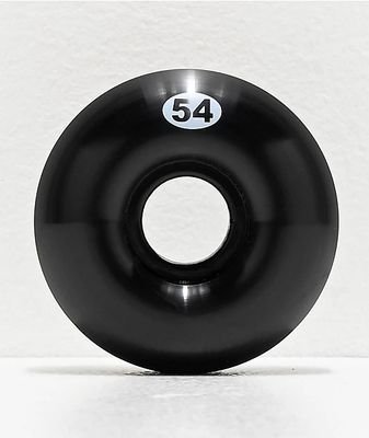 Form Solid Black 54mm Skateboard Wheels
