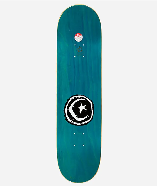 Zumiez Do A Kickflip White 8.25 Skateboard Deck