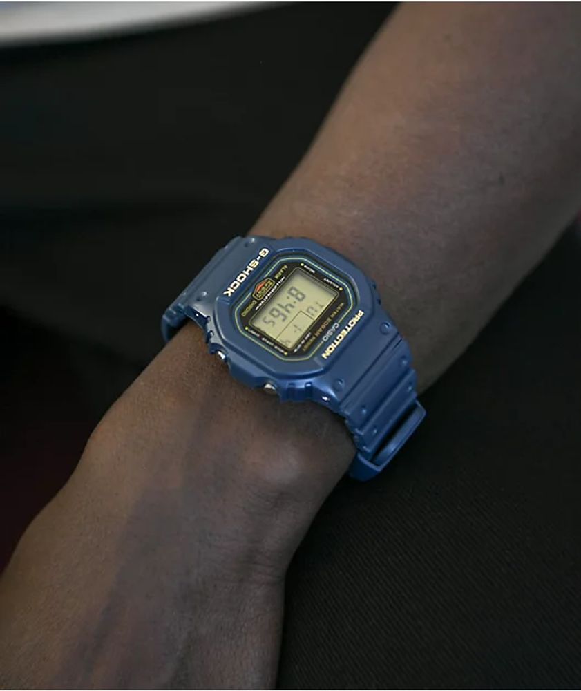 G-Shock DW5600 Revival Navy Digital Watch