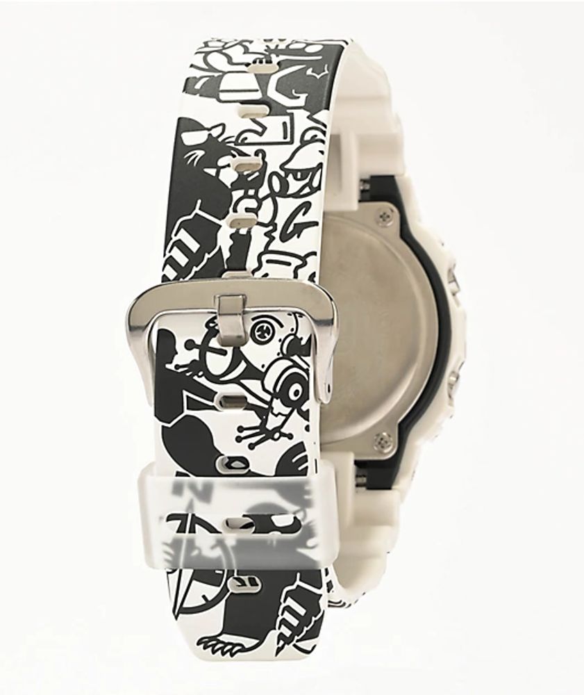 G-Shock DW5600GU-7 Black & White Digital Watch
