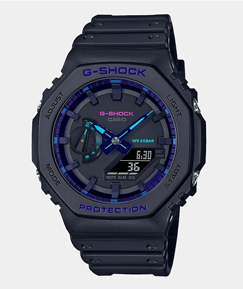 G-Shock GA2100 Virtual World Black Watch