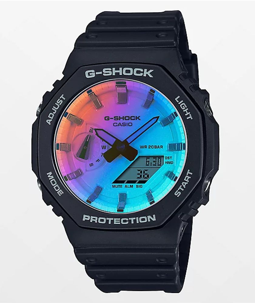 G-Shock GA2100SR-1A Black Watch