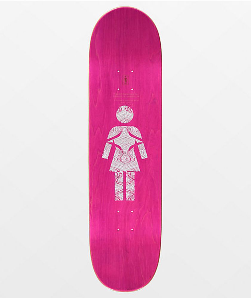 Girl Kennedy Vibrations 8.5" Skateboard Deck