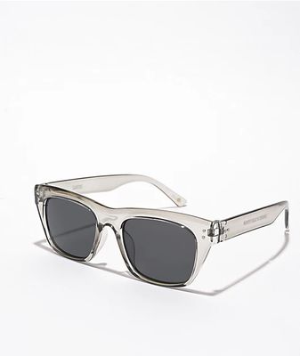 Glassy Santo Grey & Transparent Polarized Sunglasses