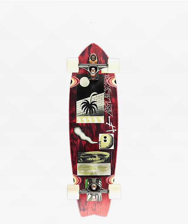 Santa Cruz x Stranger Things Meek Slasher 31.1 Cruiser Skateboard Complete