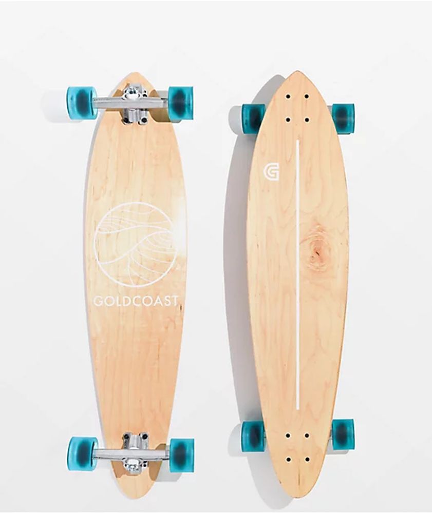 Gold Coast Classic Blond 37" Pintail Longboard Complete