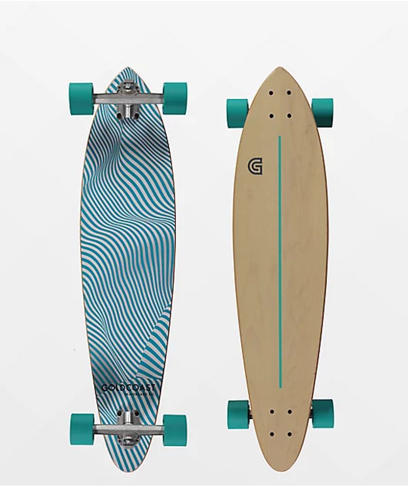 Gold Coast Trippin 37" Pintail Longboard Complete