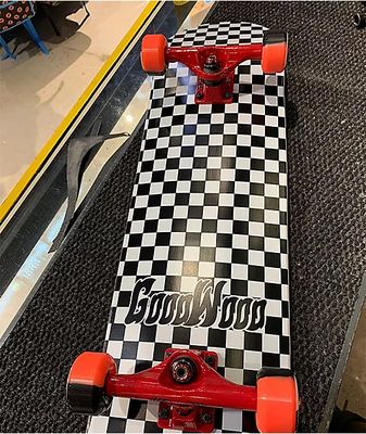 Goodwood Checkered 8.25" Skateboard Deck
