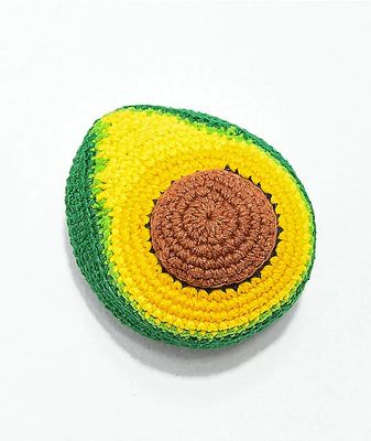 Guatemalart Avocado Crochet Hacky Sack