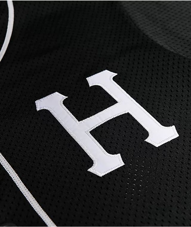 HUF Harlem Black Baseball Jersey