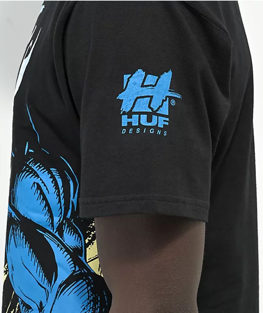 HUF x Marvel Venom Black T-Shirt