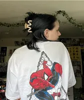 Huf x Spider-Man Face Off White T-Shirt