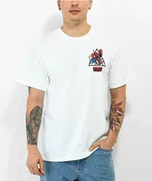 Huf x Spider-Man Face Off White T-Shirt