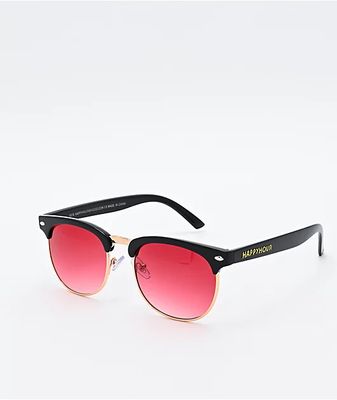 Happy Hour G2 Black & Red Desert Sunglasses