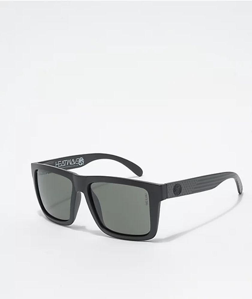 Heat Wave Vise XL Stars & Stripes Black Sunglasses