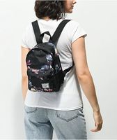 Herschel Supply Co. Classic Gothic Floral Black Mini Backpack