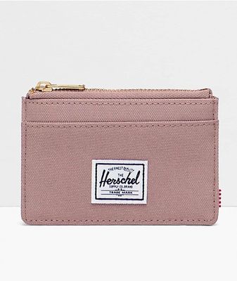 Herschel Supply Co. Oscar Ash Rose Zip Wallet