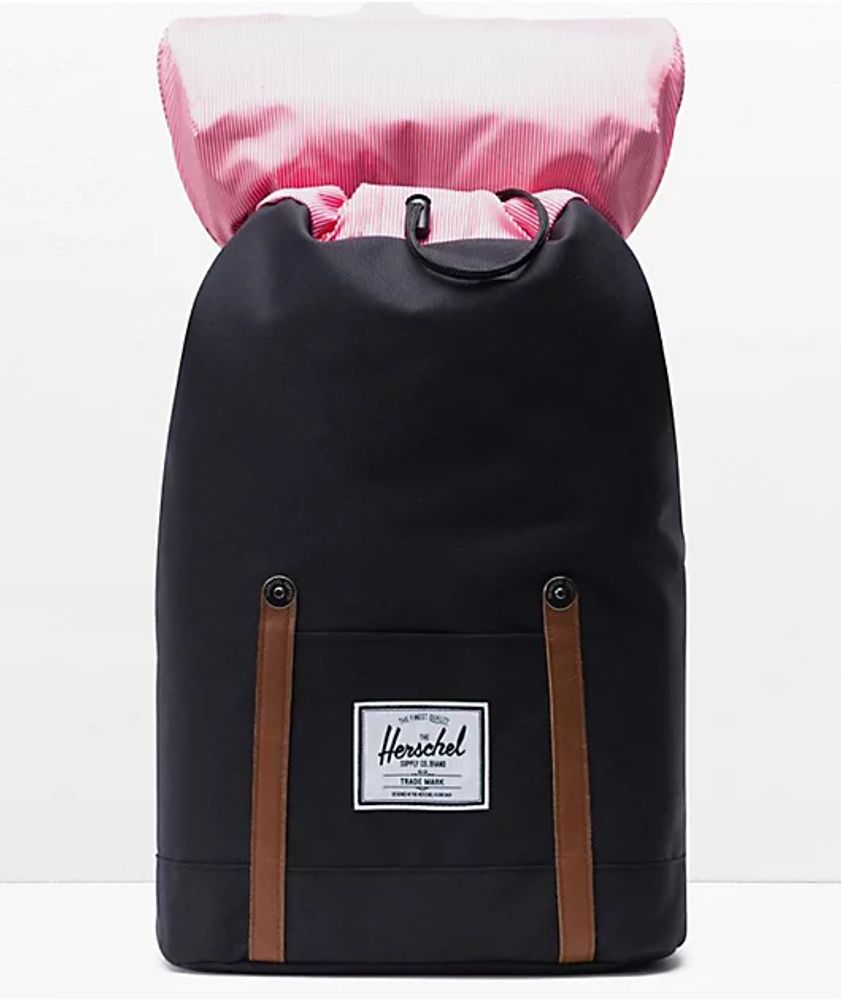 Herschel Supply Co. Retreat Black & Brown Backpack