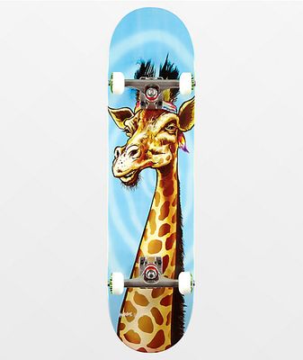 Holiday Giraffe 8.0" Skateboard Complete