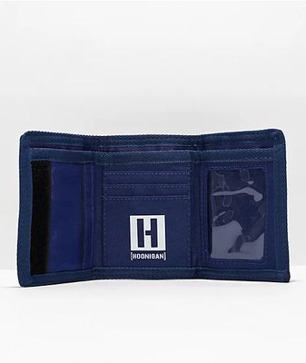 Hoonigan Dive Red, White & Blue Trifold Wallet