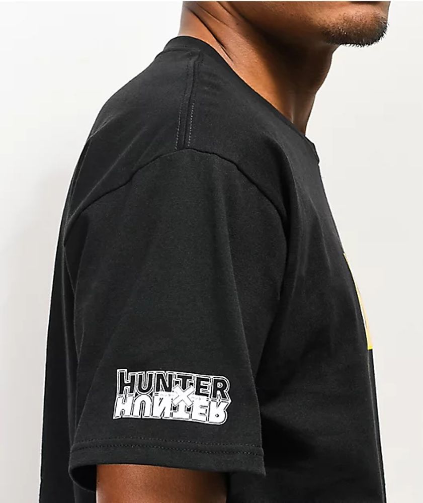 Hypland x Hunter x Hunter Gon Eye Green & Black Tie Dye T-Shirt