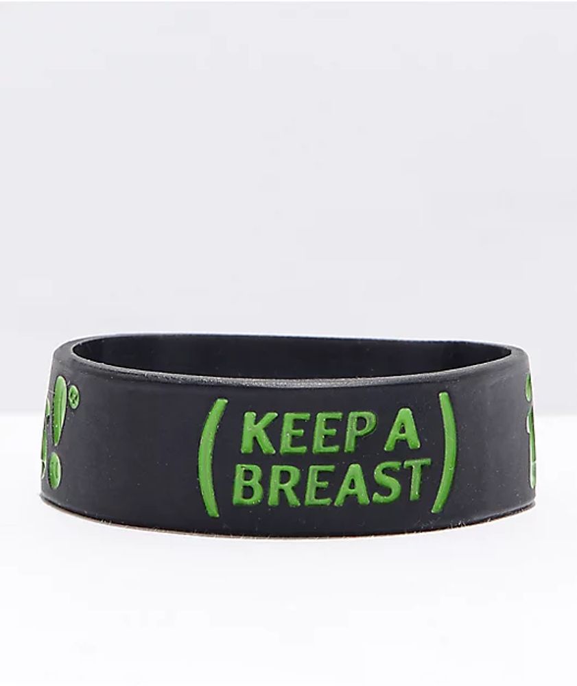 Schaf x Keep A Breast Black & Yellow Bracelet